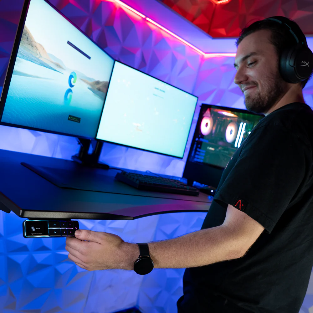 Gold Gaming Desk Bundle - Image 2